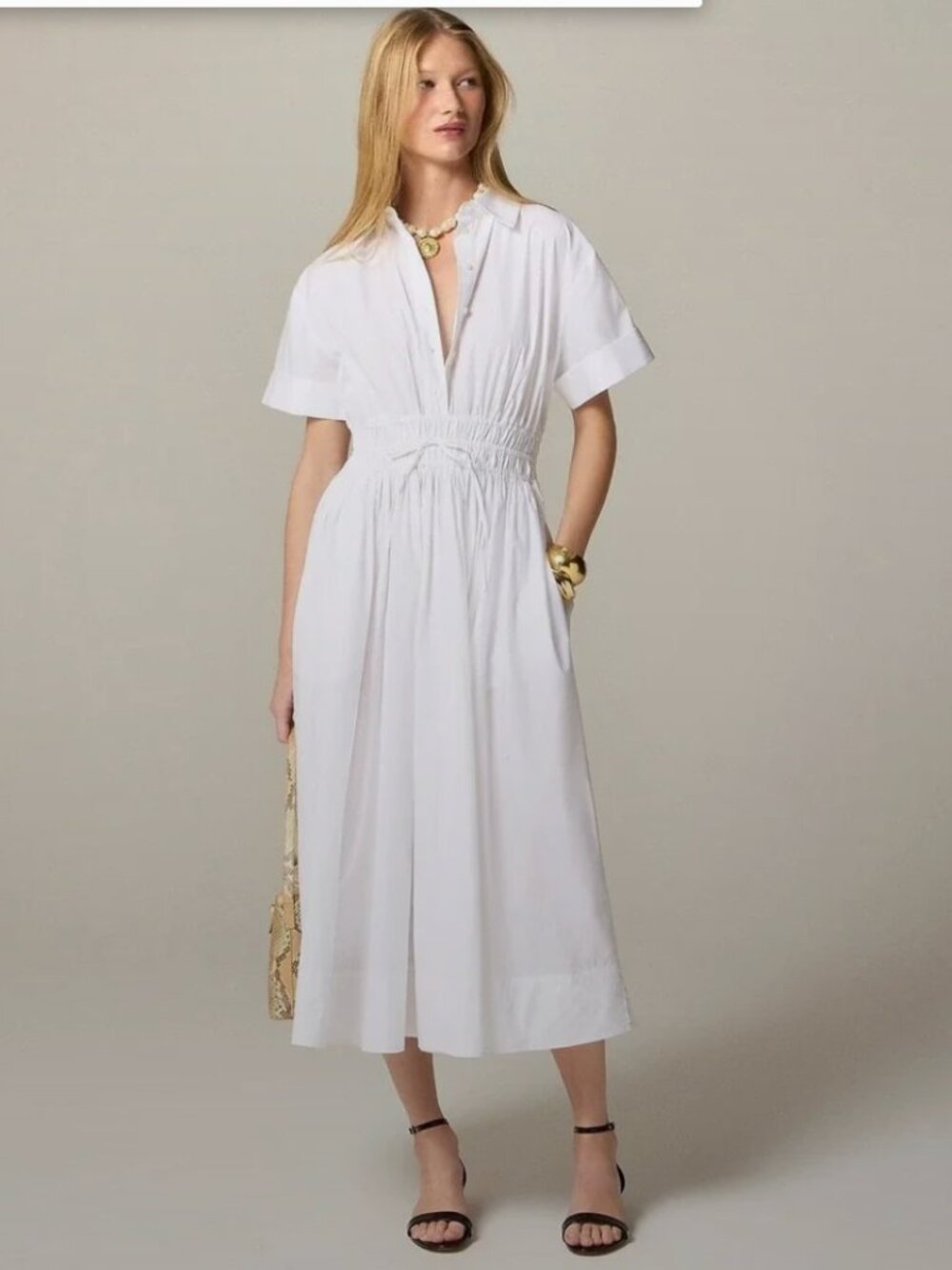 J Crew Elena Shirtdress